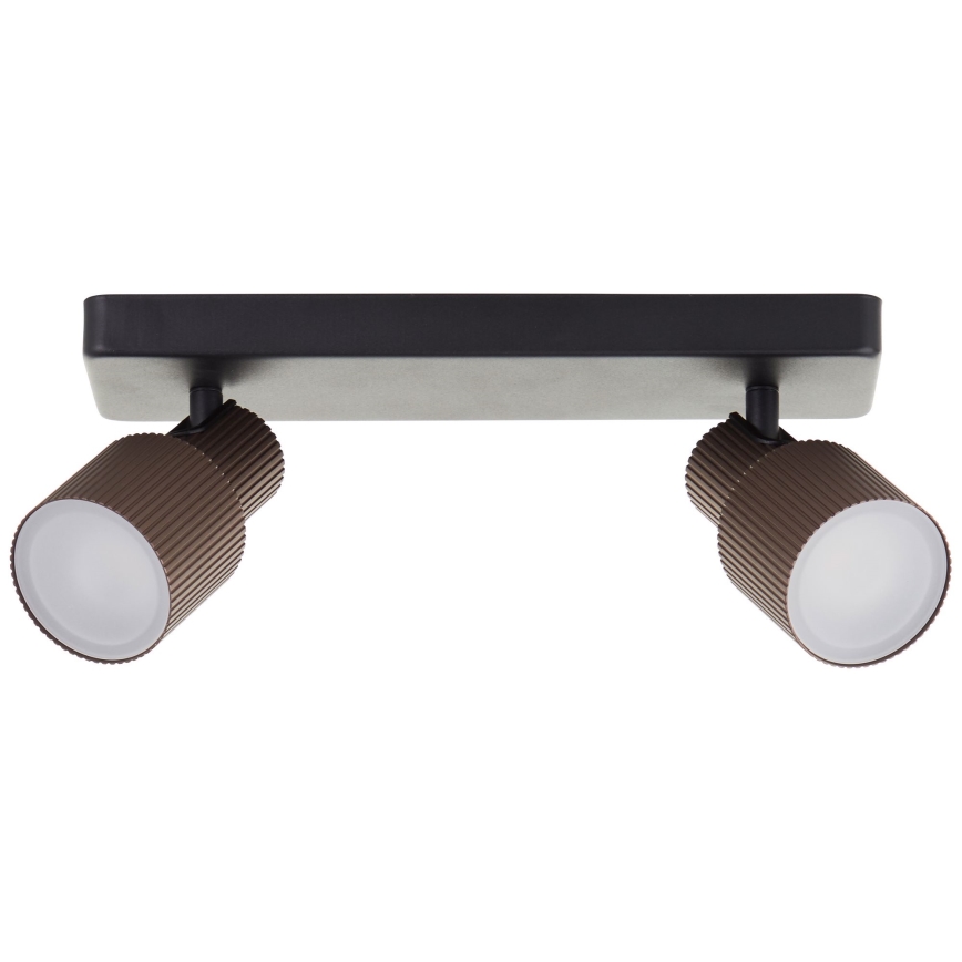 Brilliant - LED Reflektorska lampa CADIZ 2xGU10/5W/230V bronzana