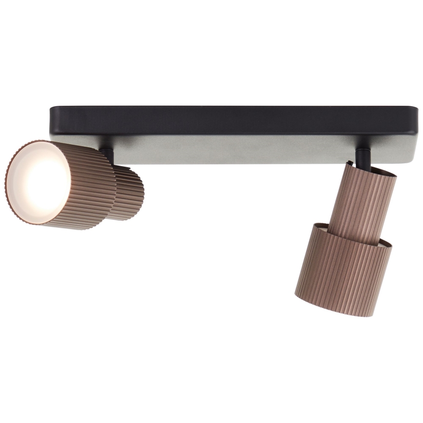 Brilliant - LED Reflektorska lampa CADIZ 2xGU10/5W/230V bronzana