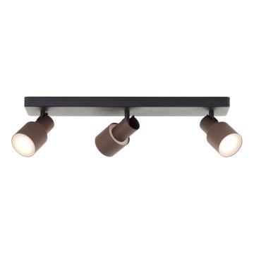 Brilliant - LED Reflektorska lampa CADIZ 3xGU10/5W/230V bronzana