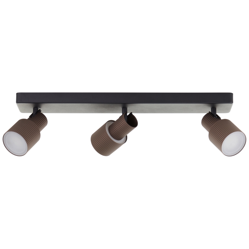 Brilliant - LED Reflektorska lampa CADIZ 3xGU10/5W/230V bronzana