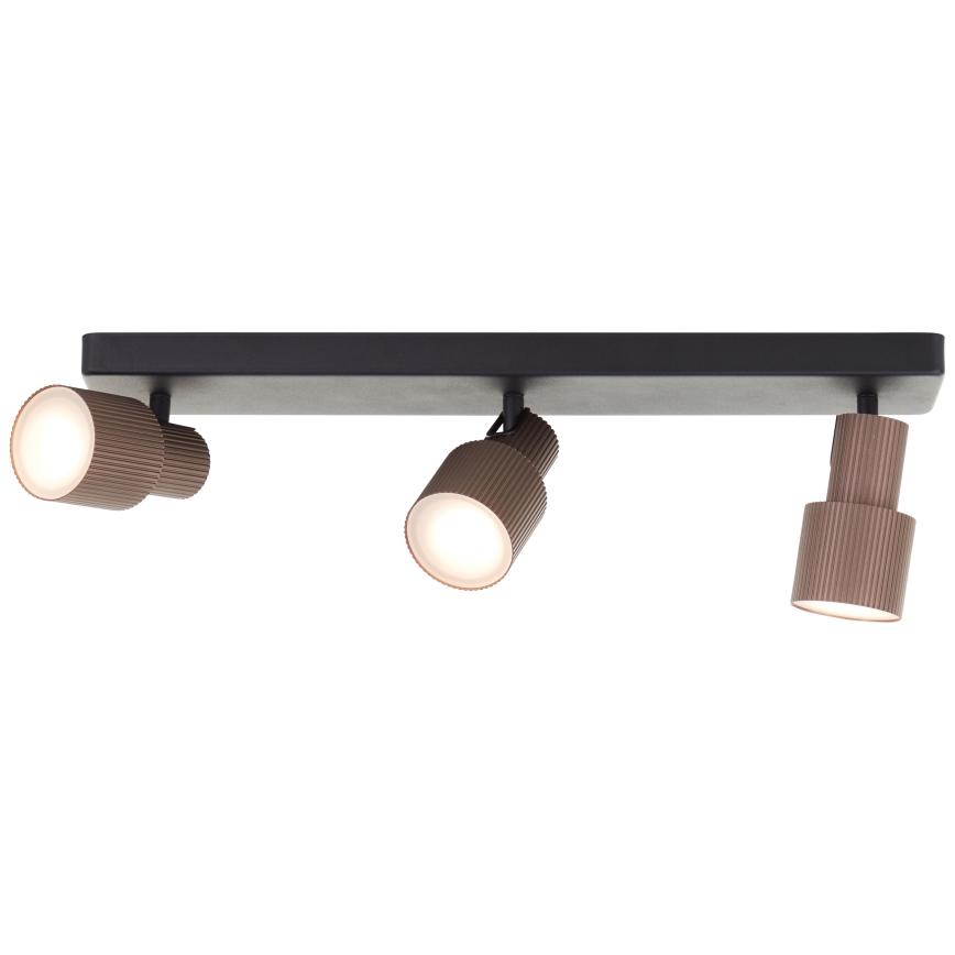 Brilliant - LED Reflektorska lampa CADIZ 3xGU10/5W/230V bronzana