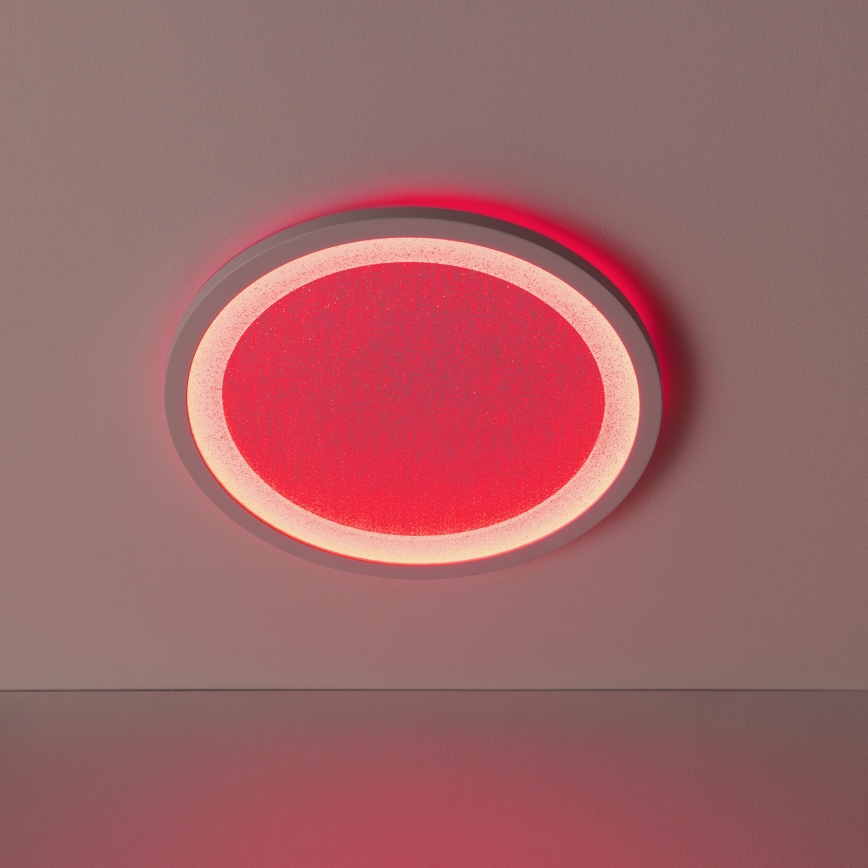 Brilliant - LED RGBW Prigušiva plafonjera TANIDA LED/22W/230V 3000-6500K+ Daljinski upravljač