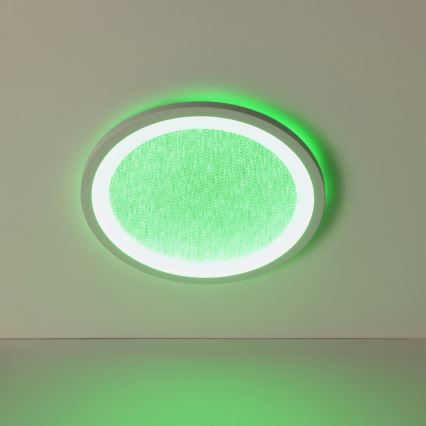 Brilliant - LED RGBW Prigušiva plafonjera TANIDA LED/22W/230V 3000-6500K+ Daljinski upravljač