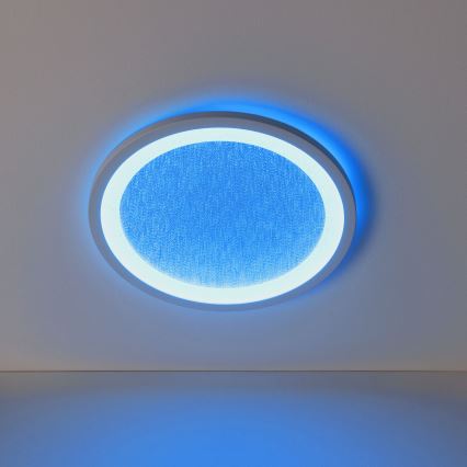 Brilliant - LED RGBW Prigušiva plafonjera TANIDA LED/22W/230V 3000-6500K+ Daljinski upravljač