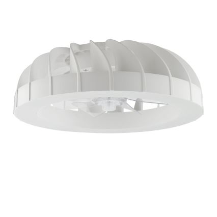 Brilliant - LED RGBW prigušiva stropni ventilator sa svetlom FANORA LED/30W/230V 2700-6500K prečnik 46 cm bela + daljinski upravljač
