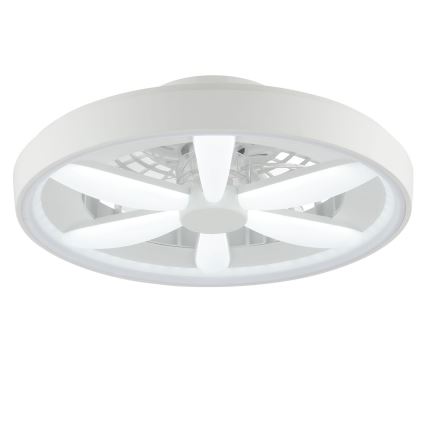 Brilliant - LED RGBW Prigušivi stropni ventilator sa svetlom GAIANO LED/48W/230V 2700-6500K bela + Daljinski upravljač