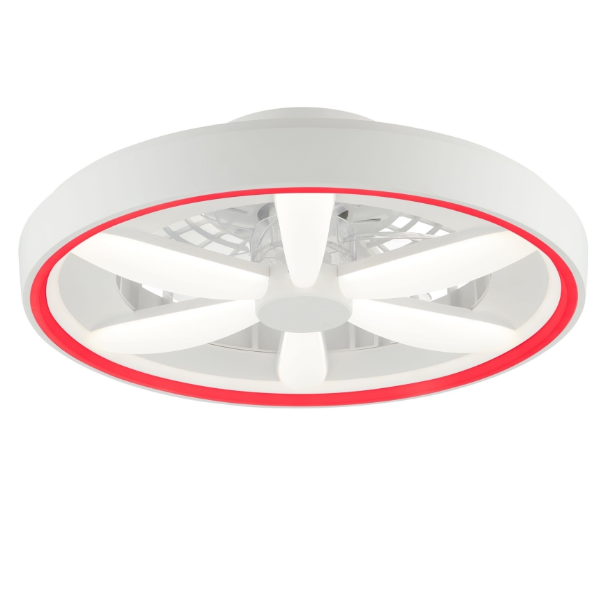 Brilliant - LED RGBW Prigušivi stropni ventilator sa svetlom GAIANO LED/48W/230V 2700-6500K bela + Daljinski upravljač