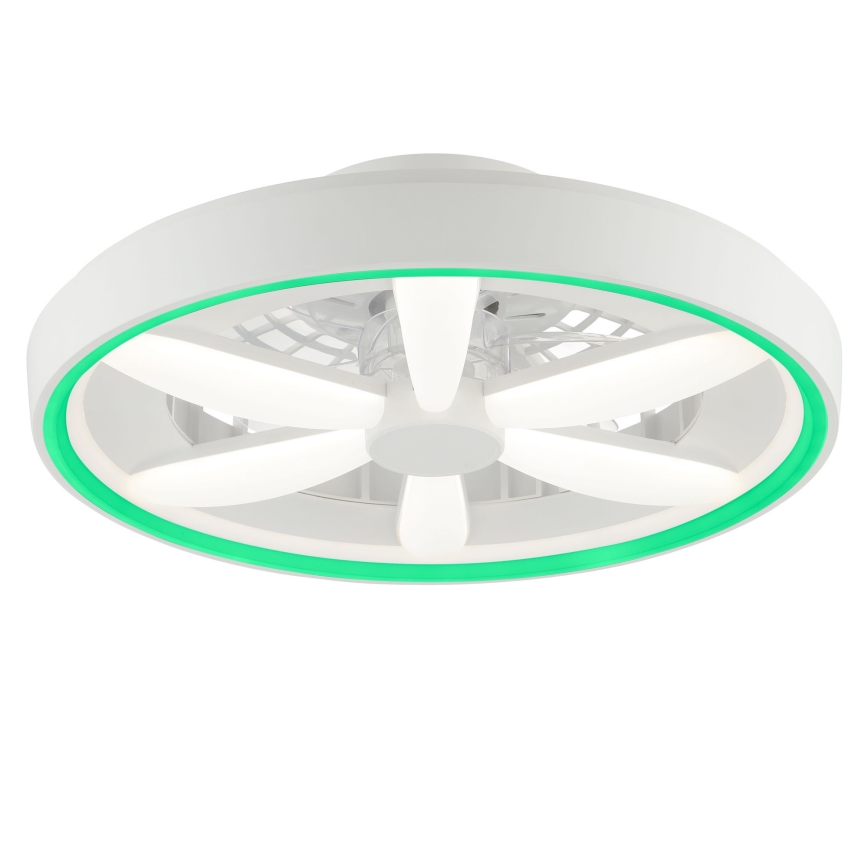 Brilliant - LED RGBW Prigušivi stropni ventilator sa svetlom GAIANO LED/48W/230V 2700-6500K bela + Daljinski upravljač