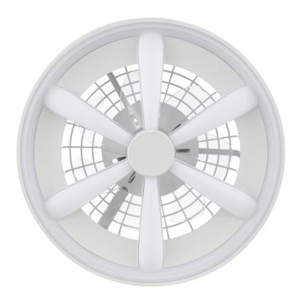 Brilliant - LED RGBW Prigušivi stropni ventilator sa svetlom GAIANO LED/48W/230V 2700-6500K bela + Daljinski upravljač