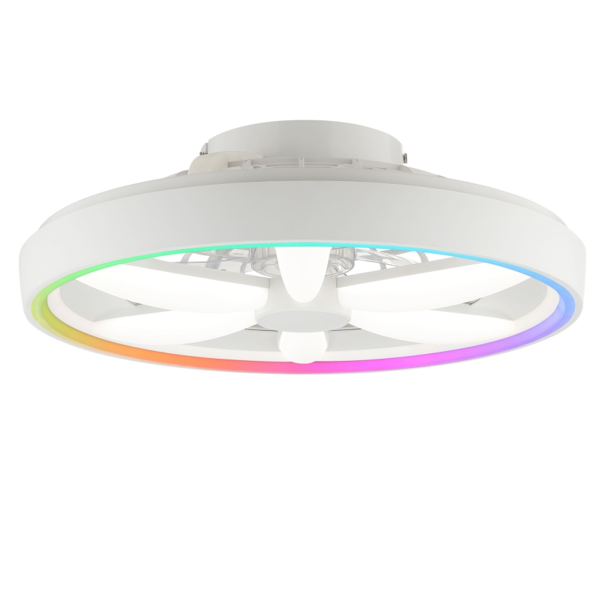 Brilliant - LED RGBW Prigušivi stropni ventilator sa svetlom GAIANO LED/48W/230V 2700-6500K bela + Daljinski upravljač