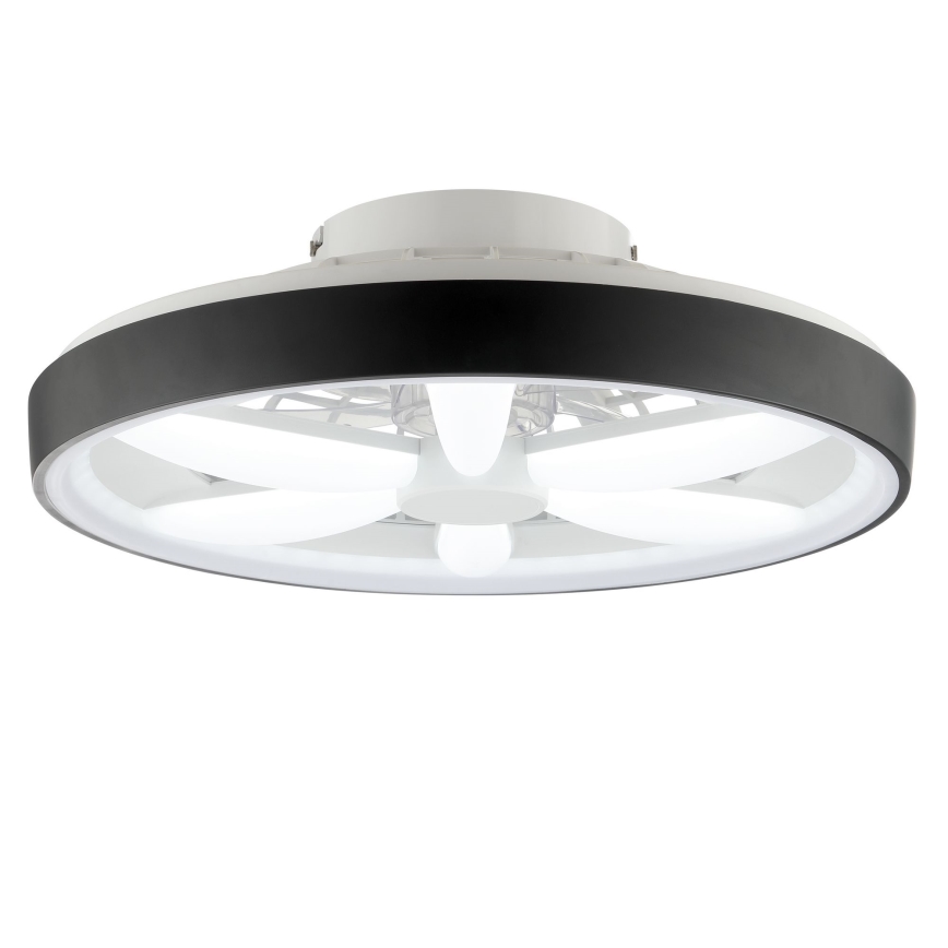 Brilliant - LED RGBW Prigušivi stropni ventilator sa svetlom GAIANO LED/48W/230V 2700-6500K crno + Daljinski upravljač