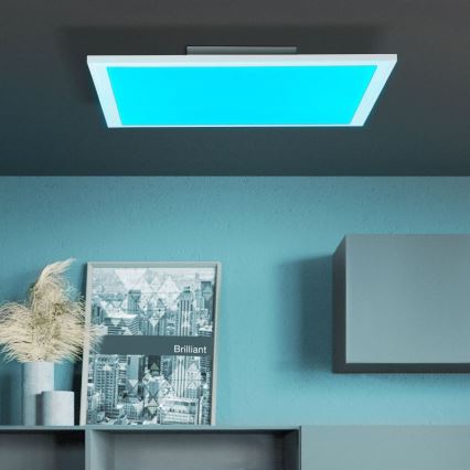 Brilliant - LED RGBW Prigušiva plafonjera ABIE LED/24W/230V 2700-6500K + Daljinski upravljač
