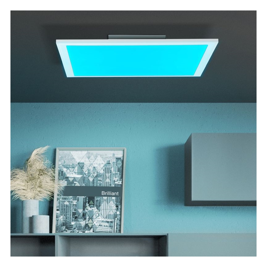 Brilliant - LED RGBW Prigušiva plafonjera ABIE LED/24W/230V 2700-6500K + Daljinski upravljač