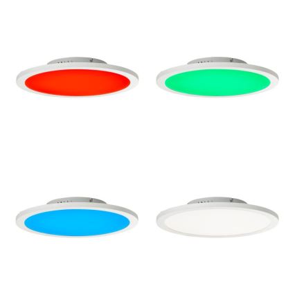 Brilliant - LED RGBW Prigušiva plafonjera ABIE LED/24W/230V 2700-6500K + Daljinski upravljač