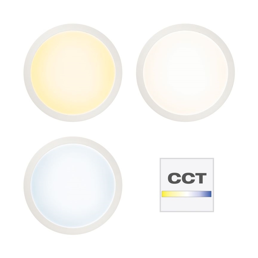 Brilliant - LED RGBW Prigušiva plafonjera ABIE LED/24W/230V 2700-6500K + Daljinski upravljač