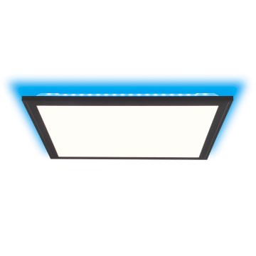 Brilliant - LED RGBW Prigušiva plafonjera ALLIE LED/24W/230V 2700-6500K crno + Daljinski upravljač