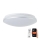 Brilliant - LED RGBW Prigušiva plafonjera MIDWAY LED/14W/230V 3100-6500K Wi-Fi Tuya + Daljinski upravljač