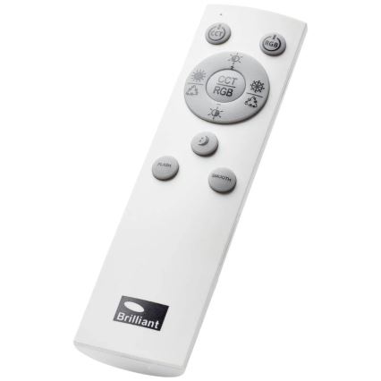 Brilliant - LED RGBW Prigušiva plafonjera MIDWAY LED/14W/230V 3100-6500K Wi-Fi Tuya + Daljinski upravljač