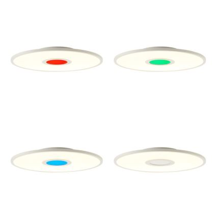 Brilliant - LED RGBW Prigušiva plafonjera ODELLA LED/24W/230V 2700-6500K + Daljinski upravljač