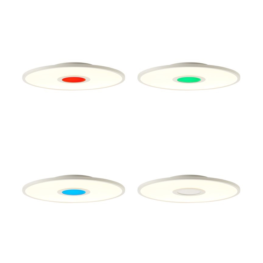 Brilliant - LED RGBW Prigušiva plafonjera ODELLA LED/24W/230V 2700-6500K + Daljinski upravljač