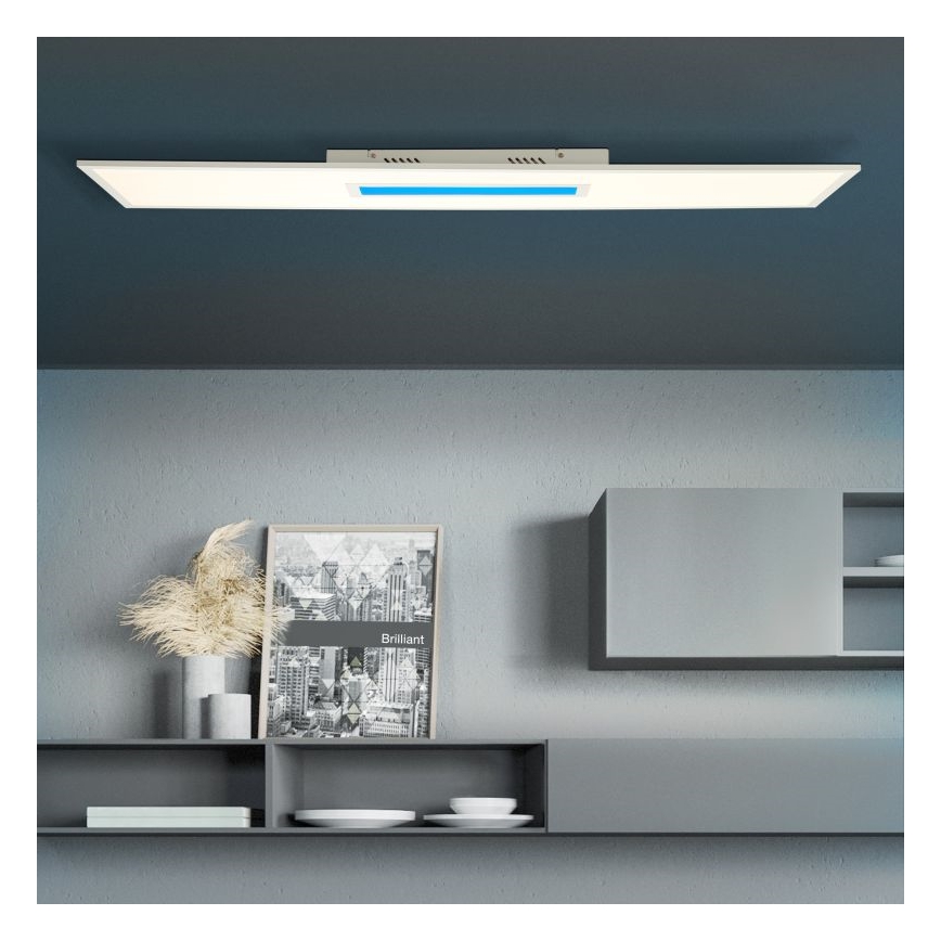 Brilliant - LED RGBW Prigušiva plafonjera ODELLA LED/37W/230V 2700-6500K + Daljinski upravljač