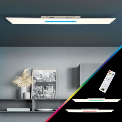 Brilliant - LED RGBW Prigušiva plafonjera ODELLA LED/37W/230V 2700-6500K + Daljinski upravljač