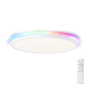 Brilliant - LED RGBW Prigušiva plafonjera SALTERY LED/22W/230V 3000-6500K + Daljinski upravljač