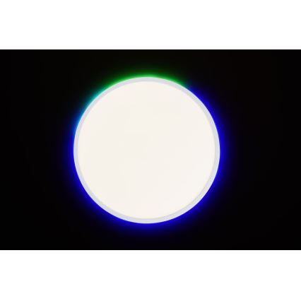 Brilliant - LED RGBW Prigušiva plafonjera SALTERY LED/22W/230V 3000-6500K + Daljinski upravljač