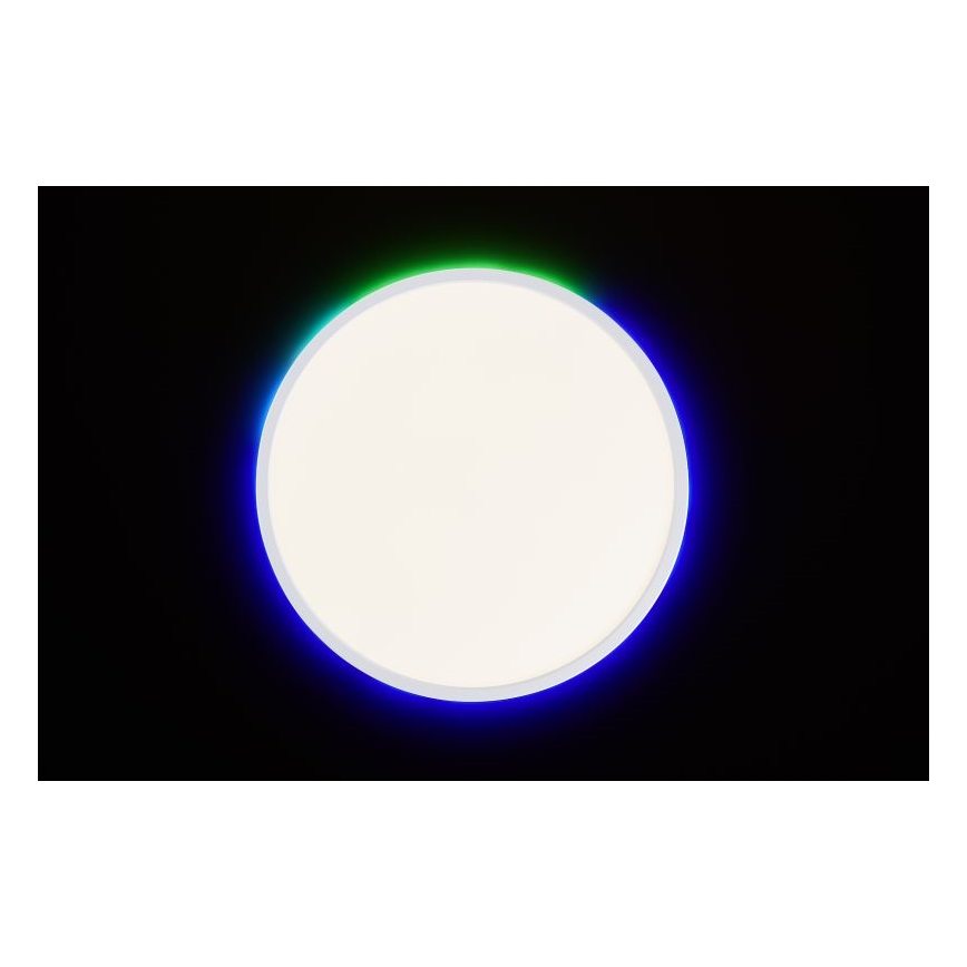 Brilliant - LED RGBW Prigušiva plafonjera SALTERY LED/22W/230V 3000-6500K + Daljinski upravljač