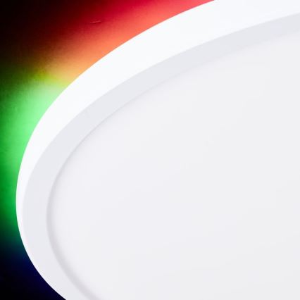 Brilliant - LED RGBW Prigušiva plafonjera SALTERY LED/22W/230V 3000-6500K + Daljinski upravljač