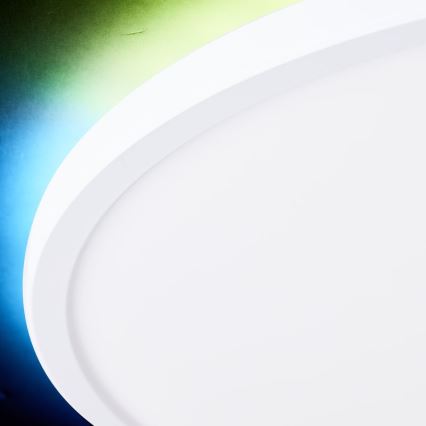 Brilliant - LED RGBW Prigušiva plafonjera SALTERY LED/22W/230V 3000-6500K + Daljinski upravljač