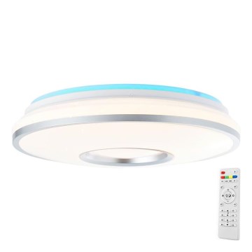 Brilliant - LED RGBW Prigušiva plafonjera VISITATION LED/24W/230V 3000-6500K + Daljinski upravljač