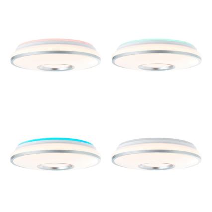 Brilliant - LED RGBW Prigušiva plafonjera VISITATION LED/24W/230V 3000-6500K + Daljinski upravljač