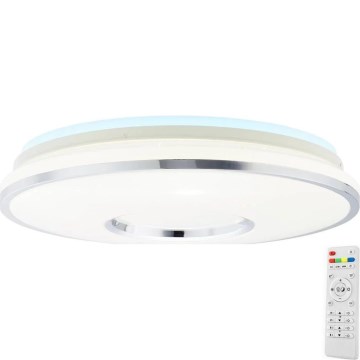 Brilliant - LED RGBW Prigušiva plafonjera VISITATION LED/32W/230V 3000-6500K + Daljinski upravljač