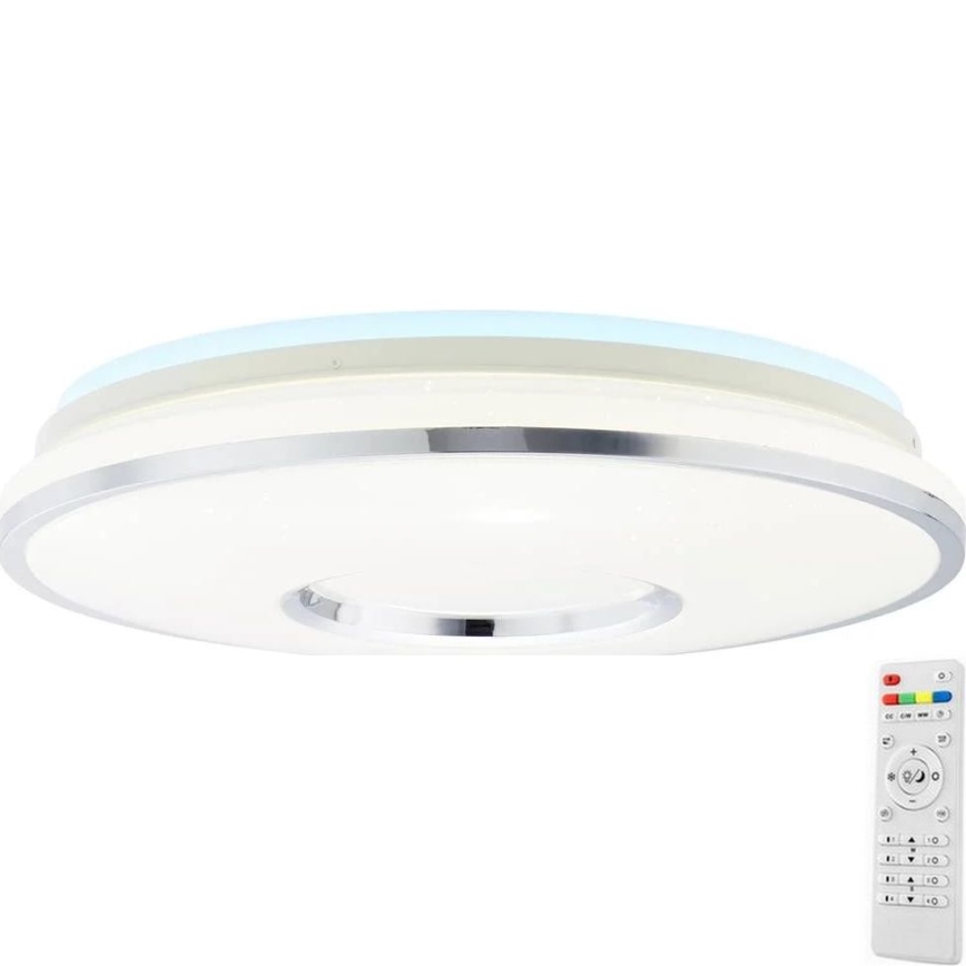 Brilliant - LED RGBW Prigušiva plafonjera VISITATION LED/32W/230V 3000-6500K + Daljinski upravljač