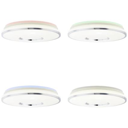 Brilliant - LED RGBW Prigušiva plafonjera VISITATION LED/32W/230V 3000-6500K + Daljinski upravljač