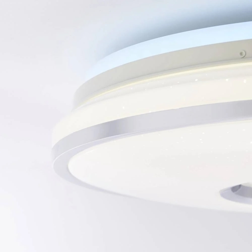Brilliant - LED RGBW Prigušiva plafonjera VISITATION LED/32W/230V 3000-6500K + Daljinski upravljač
