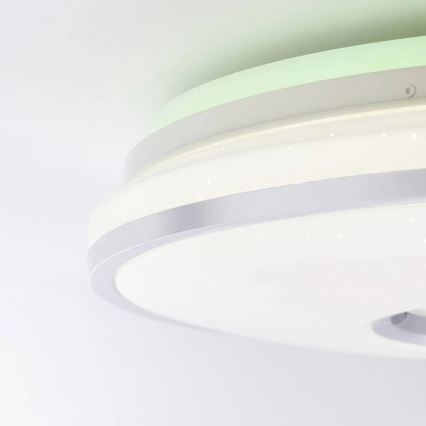 Brilliant - LED RGBW Prigušiva plafonjera VISITATION LED/32W/230V 3000-6500K + Daljinski upravljač