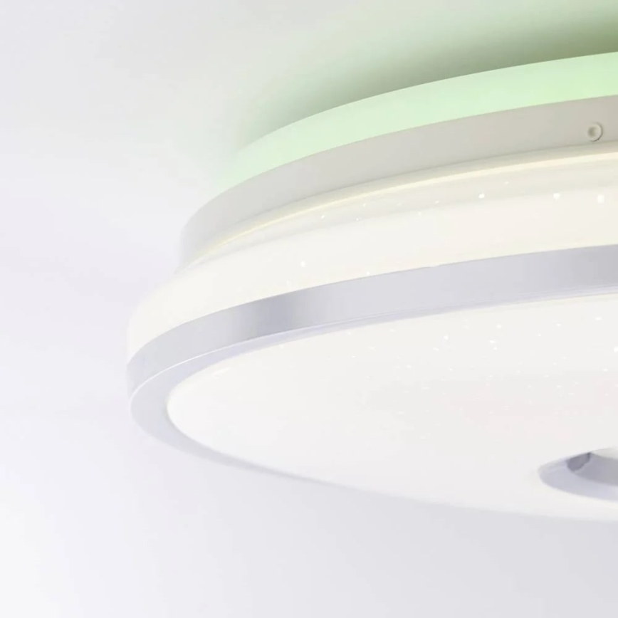 Brilliant - LED RGBW Prigušiva plafonjera VISITATION LED/32W/230V 3000-6500K + Daljinski upravljač
