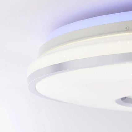 Brilliant - LED RGBW Prigušiva plafonjera VISITATION LED/32W/230V 3000-6500K + Daljinski upravljač