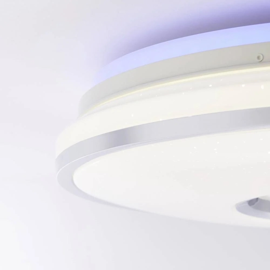 Brilliant - LED RGBW Prigušiva plafonjera VISITATION LED/32W/230V 3000-6500K + Daljinski upravljač