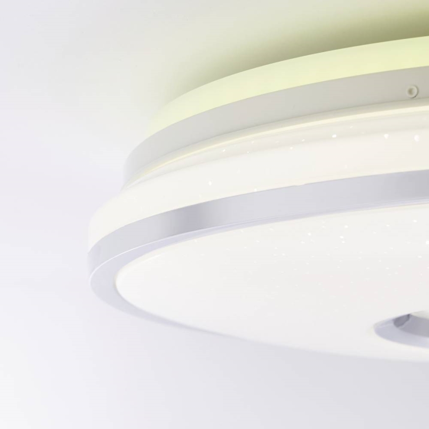 Brilliant - LED RGBW Prigušiva plafonjera VISITATION LED/32W/230V 3000-6500K + Daljinski upravljač
