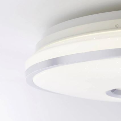 Brilliant - LED RGBW Prigušiva plafonjera VISITATION LED/32W/230V 3000-6500K + Daljinski upravljač