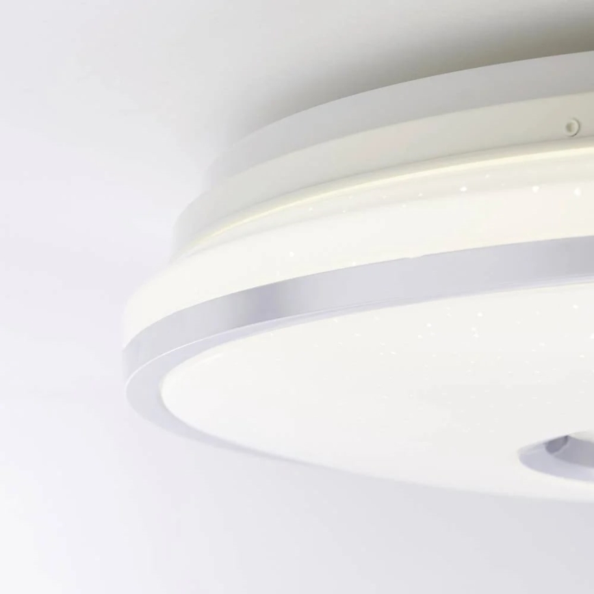 Brilliant - LED RGBW Prigušiva plafonjera VISITATION LED/32W/230V 3000-6500K + Daljinski upravljač