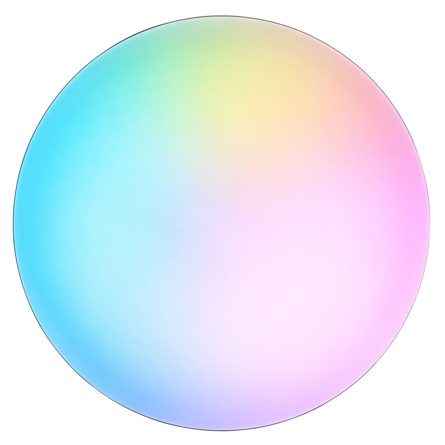 Brilliant - LED RGBW prigušiva plafonska svetiljka LIVIO LED/20W/230V 3000-6500K prečnik 38,5 cm crna + daljinski upravljač