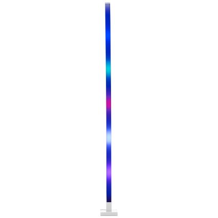 Brilliant - LED RGBW Prigušiva podna lampa NEELE LED/6,5W/230V bela + Daljinski upravljač