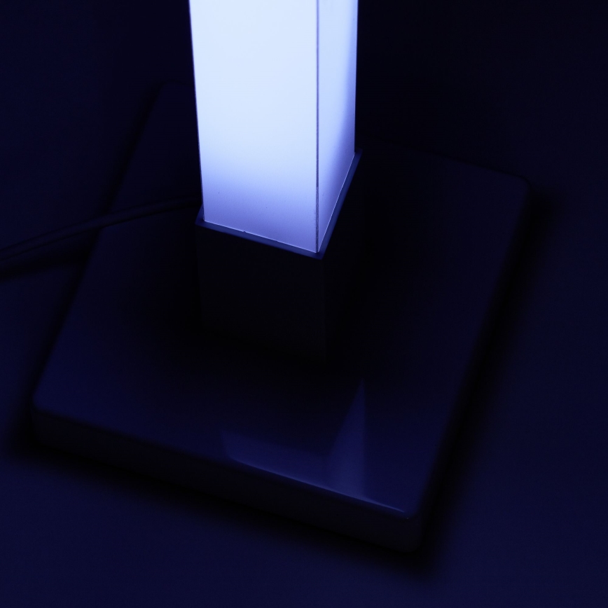 Brilliant - LED RGBW Prigušiva podna lampa NEELE LED/6,5W/230V bela + Daljinski upravljač