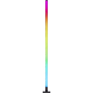 Brilliant - LED RGBW Prigušiva podna lampa NEELE LED/6,5W/230V crno + Daljinski upravljač