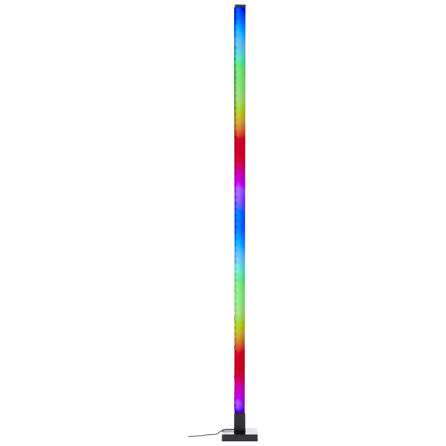 Brilliant - LED RGBW Prigušiva podna lampa NEELE LED/6,5W/230V crno + Daljinski upravljač