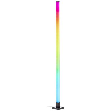 Brilliant - LED RGBW Prigušiva podna lampa NEELE LED/6,5W/230V crno + Daljinski upravljač